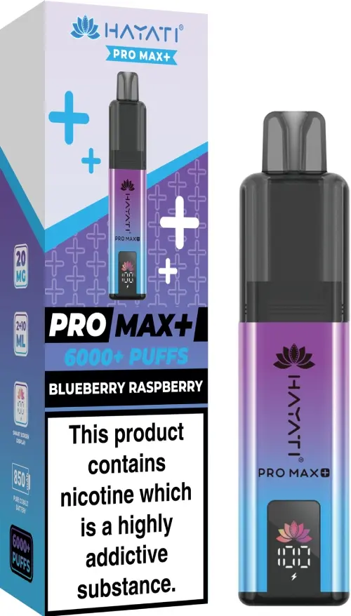 Hayati Pro Max Plus Blueberry Raspberry